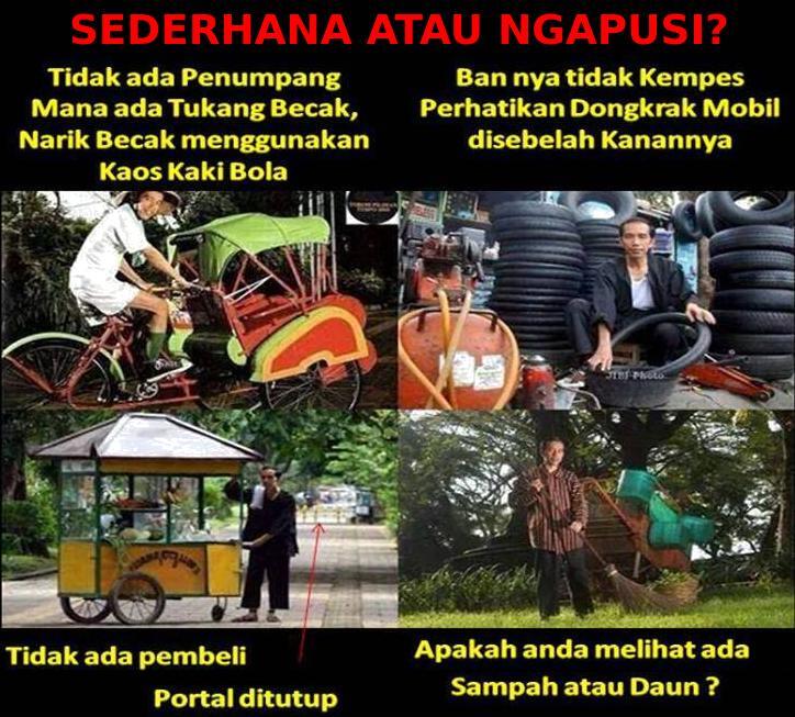 BUKTI JOKOWI ADALAH PEMIMPIN YANG APA ADANYA (Sori Kalo Repost)