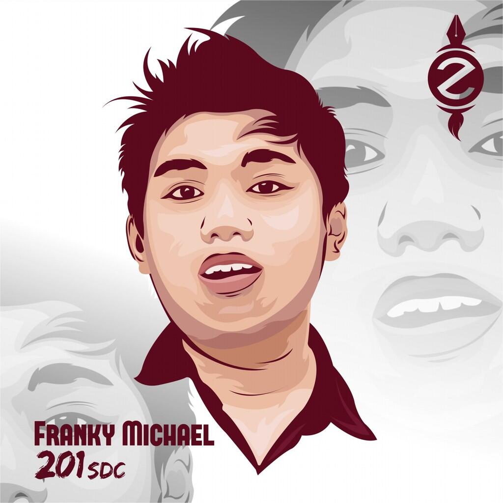 Pembuatan Vector Wajah (POP ART), VEXEL, WPAP