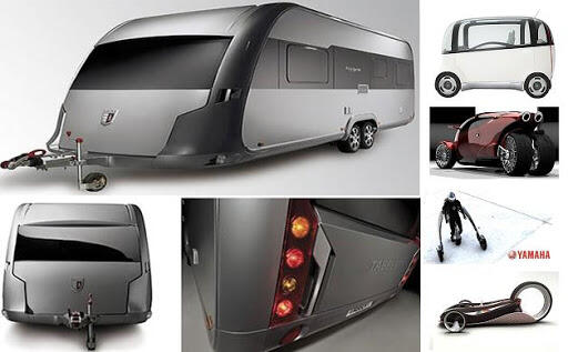 Keren !!! 13 Desain Kendaraan Paling Unik dan Aneh