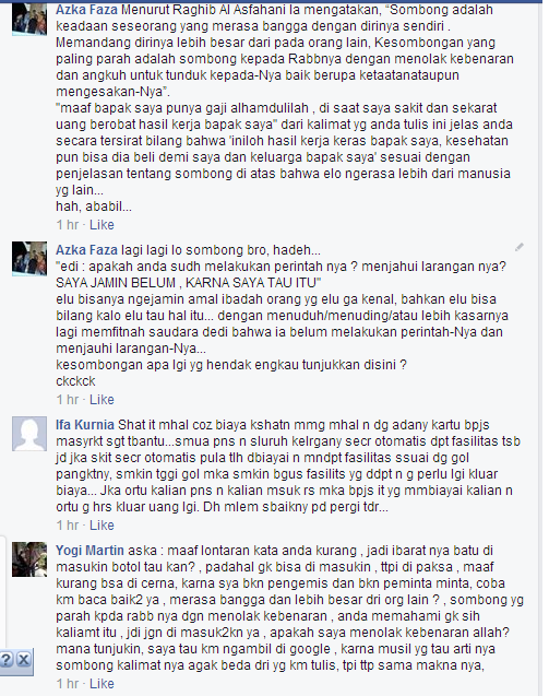 ANE HERAN GAN, 2014 MASIH ADA SISWA SMA KAYA DIA