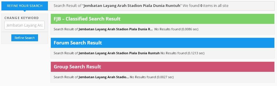 &#91;News&#93;Jembatan Layang Arah Stadion Pertandingan Semifinal Piala Dunia Runtuh