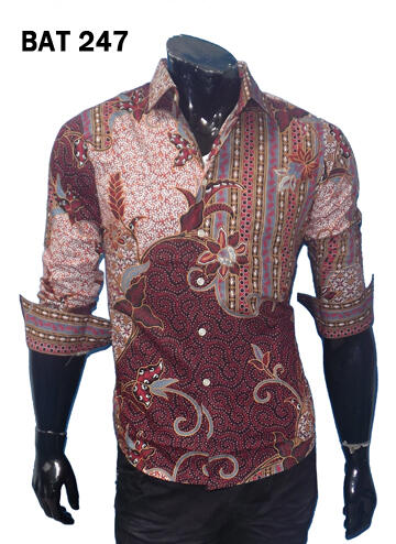 Kemeja Batik Slim untuk Lebaran