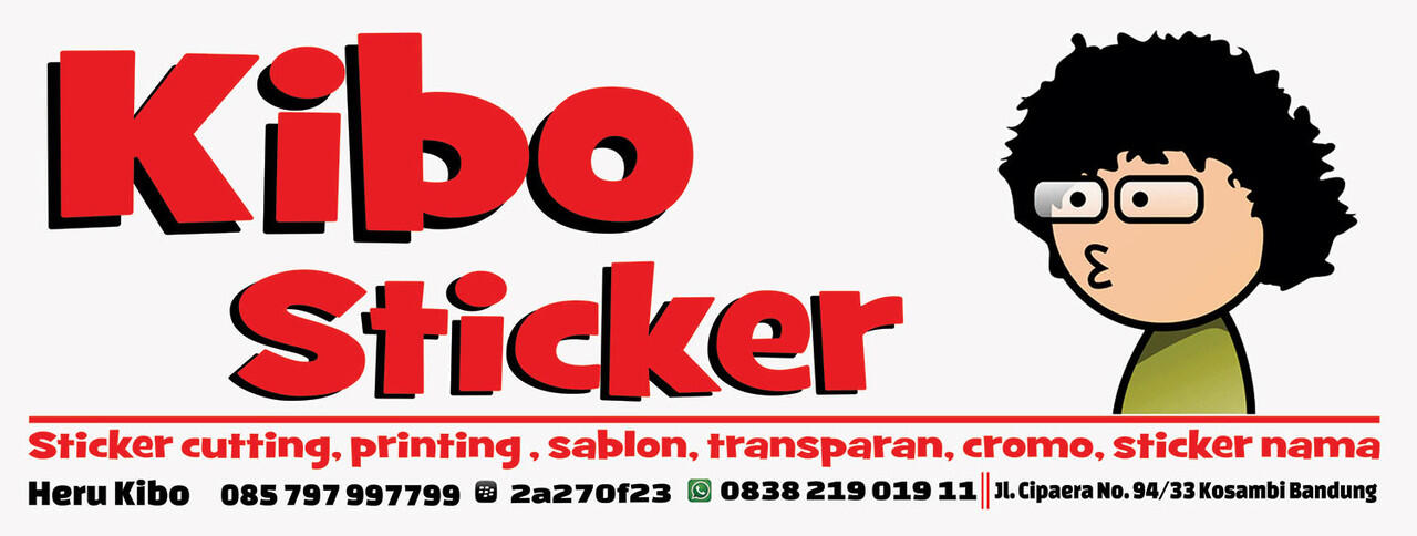 KIBOSTICKER - BIKIN STICKER CUTTING BISA SATUAN