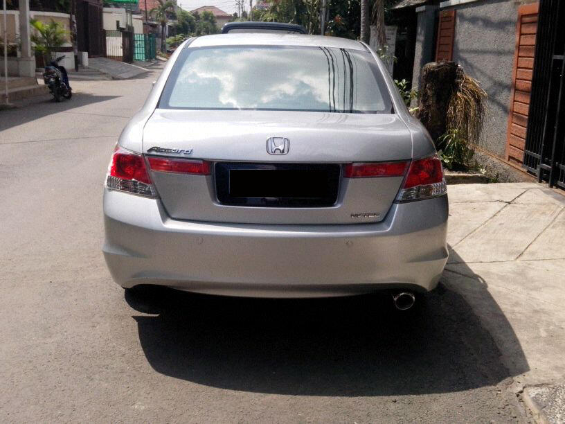 Honda Accord VTi 2400cc Silver 2008 SIAP PAKAI