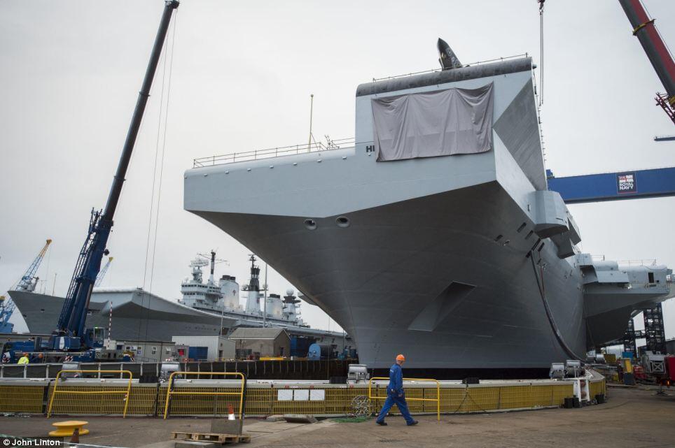 (Besar,Panjang,Kuat) HMS Queen Elizabeth - Carrier Terbesar Dalam Sejarah Royal Navy