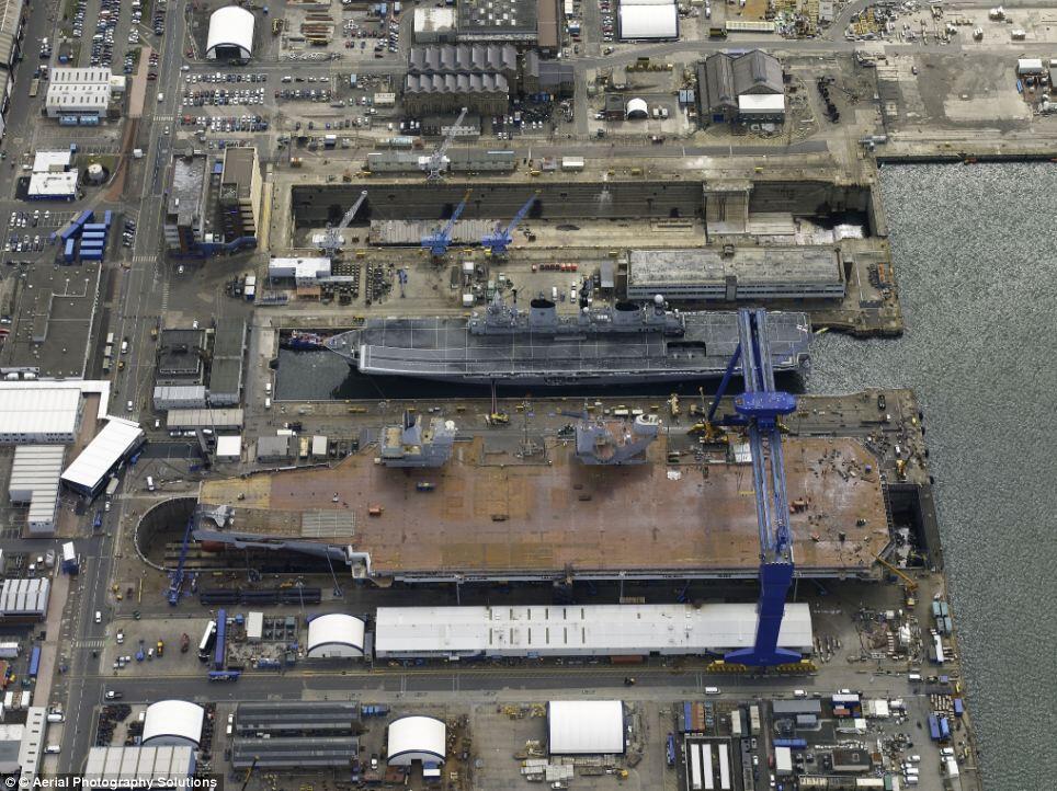 (Besar,Panjang,Kuat) HMS Queen Elizabeth - Carrier Terbesar Dalam Sejarah Royal Navy