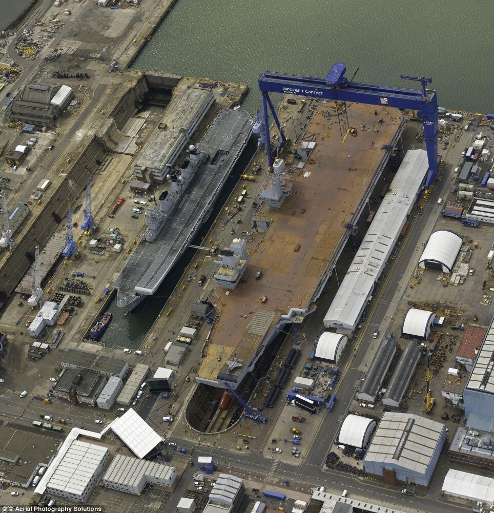 (Besar,Panjang,Kuat) HMS Queen Elizabeth - Carrier Terbesar Dalam Sejarah Royal Navy