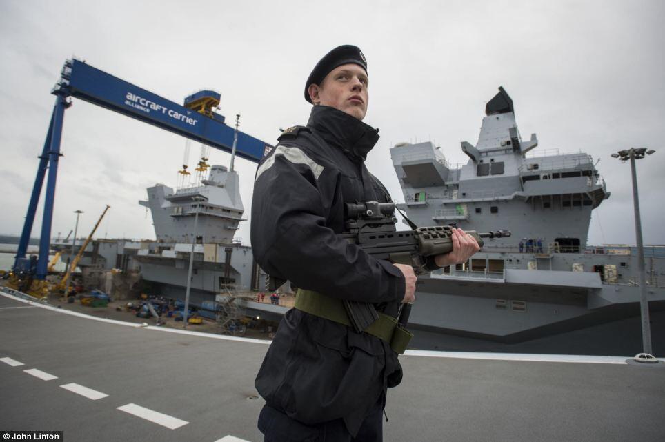 (Besar,Panjang,Kuat) HMS Queen Elizabeth - Carrier Terbesar Dalam Sejarah Royal Navy
