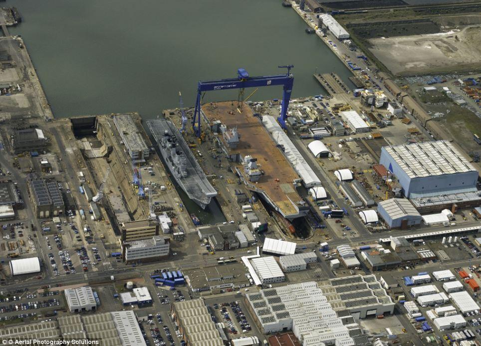(Besar,Panjang,Kuat) HMS Queen Elizabeth - Carrier Terbesar Dalam Sejarah Royal Navy