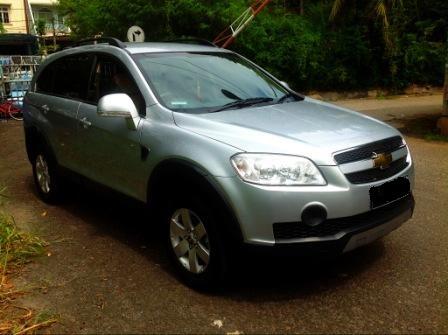 chevrolet captiva 2.4L bensin 2009 silver