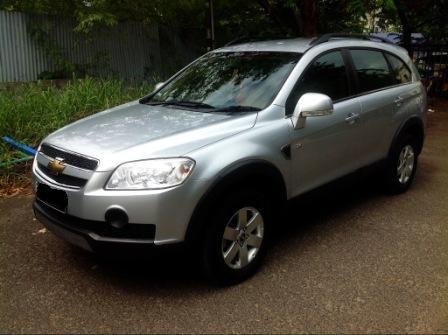 chevrolet captiva 2.4L bensin 2009 silver