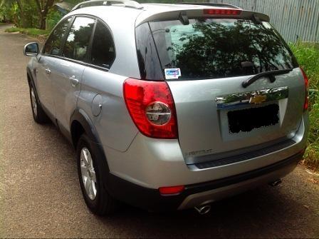 chevrolet captiva 2.4L bensin 2009 silver