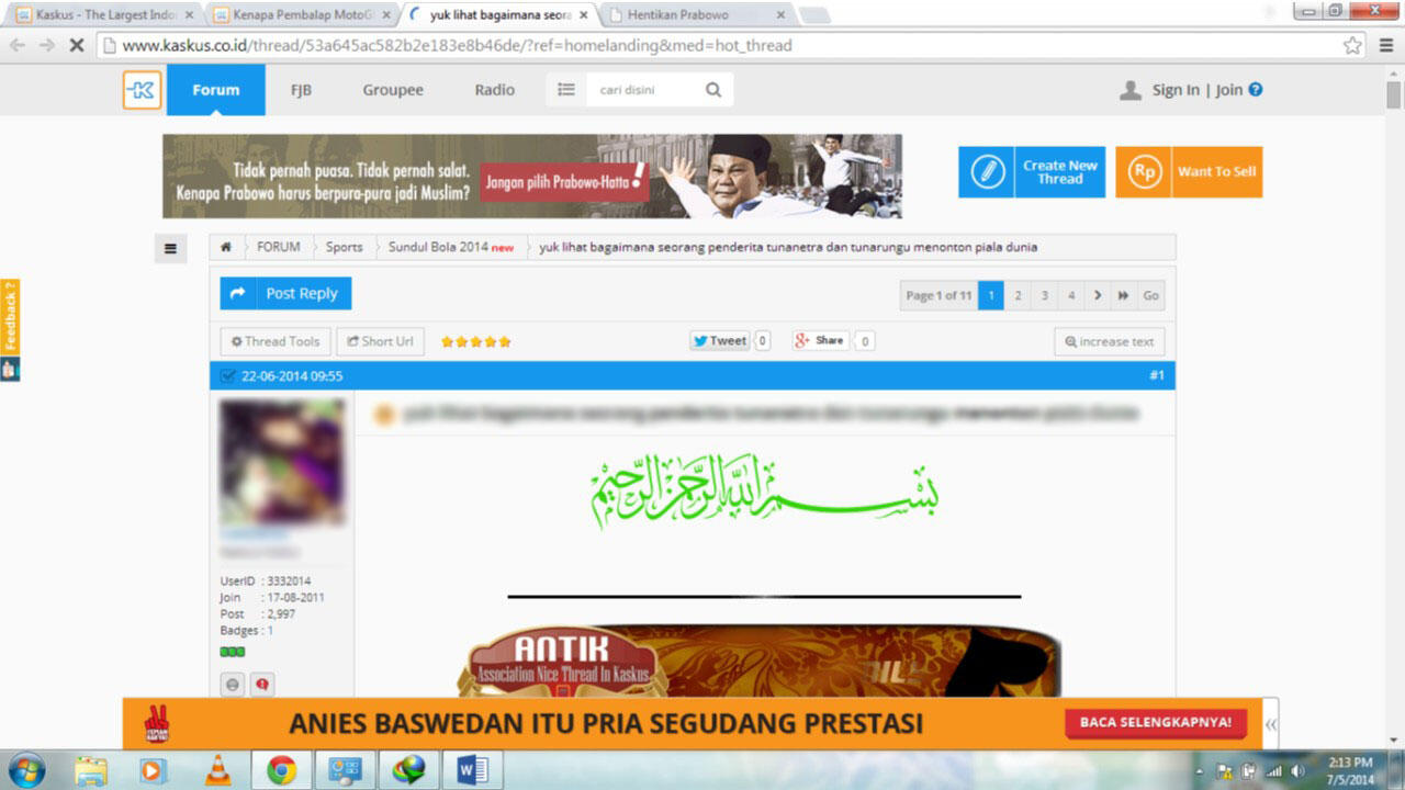 &#91;HELP&#93; Iklan Black Campaign di kaskus