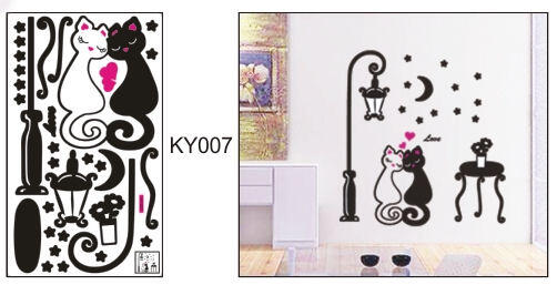 Wallsticker dinding / decor kamar / decor rumah / ukuran 60x30 / murah