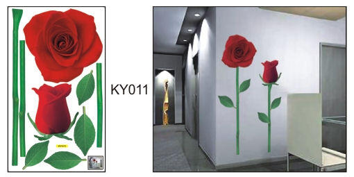 Wallsticker dinding / decor kamar / decor rumah / ukuran 60x30 / murah