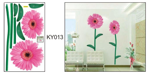 Wallsticker dinding / decor kamar / decor rumah / ukuran 60x30 / murah