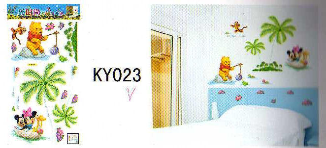 Wallsticker dinding / decor kamar / decor rumah / ukuran 60x30 / murah
