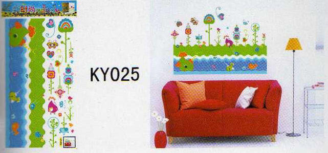 Wallsticker dinding / decor kamar / decor rumah / ukuran 60x30 / murah