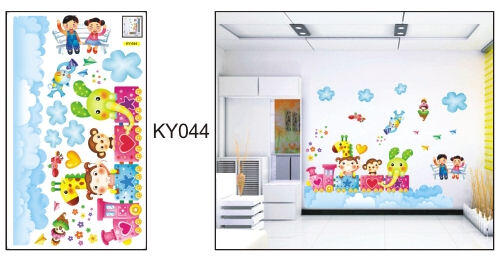 Wallsticker dinding / decor kamar / decor rumah / ukuran 60x30 / murah