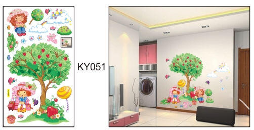 Wallsticker dinding / decor kamar / decor rumah / ukuran 60x30 / murah