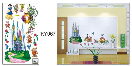 Wallsticker dinding / decor kamar / decor rumah / ukuran 60x30 / murah