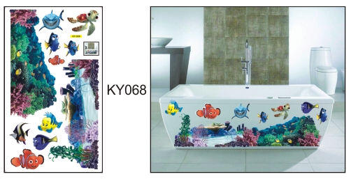 Wallsticker dinding / decor kamar / decor rumah / ukuran 60x30 / murah