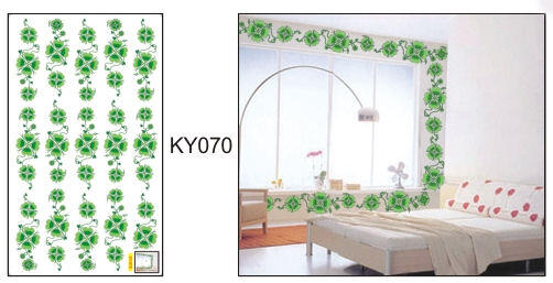 Wallsticker dinding / decor kamar / decor rumah / ukuran 60x30 / murah