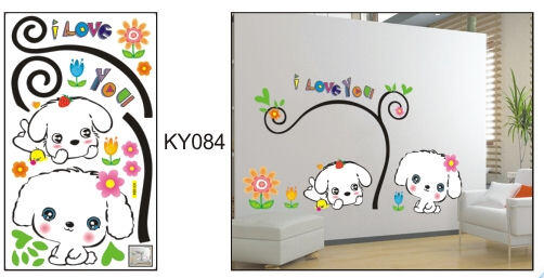 Wallsticker dinding / decor kamar / decor rumah / ukuran 60x30 / murah