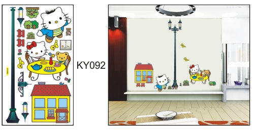Wallsticker dinding / decor kamar / decor rumah / ukuran 60x30 / murah