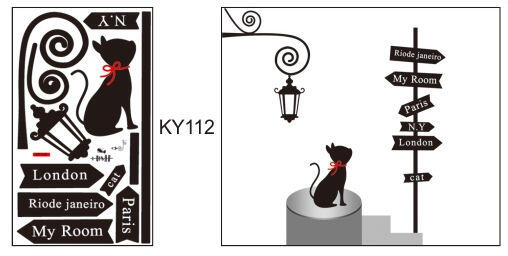 Wallsticker dinding / decor kamar / decor rumah / ukuran 60x30 / murah