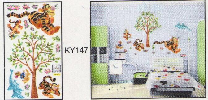 Wallsticker dinding / decor kamar / decor rumah / ukuran 60x30 / murah