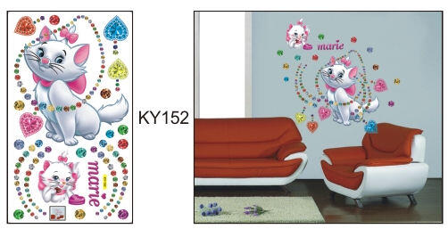 Wallsticker dinding / decor kamar / decor rumah / ukuran 60x30 / murah