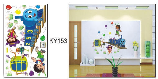 Wallsticker dinding / decor kamar / decor rumah / ukuran 60x30 / murah