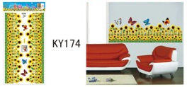 Wallsticker dinding / decor kamar / decor rumah / ukuran 60x30 / murah