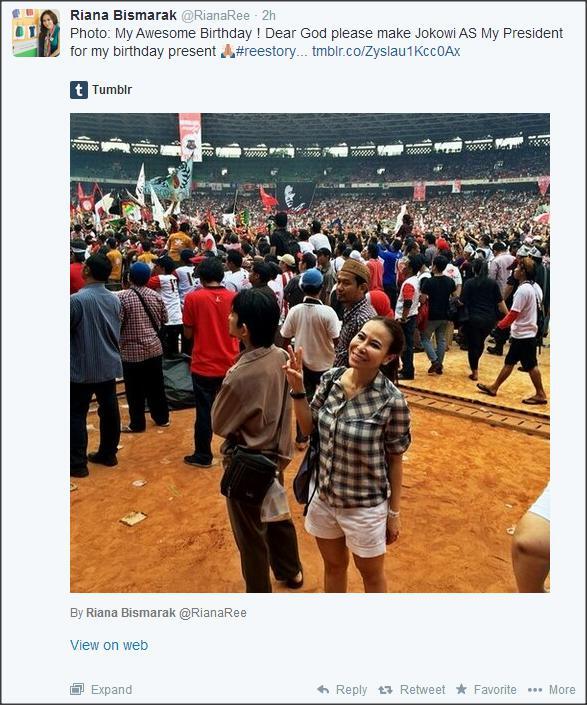 Beberapa kata mereka... Jokowi: Izinkan Kakakmu Ajak Kalian Tentukan Arah Indonesia