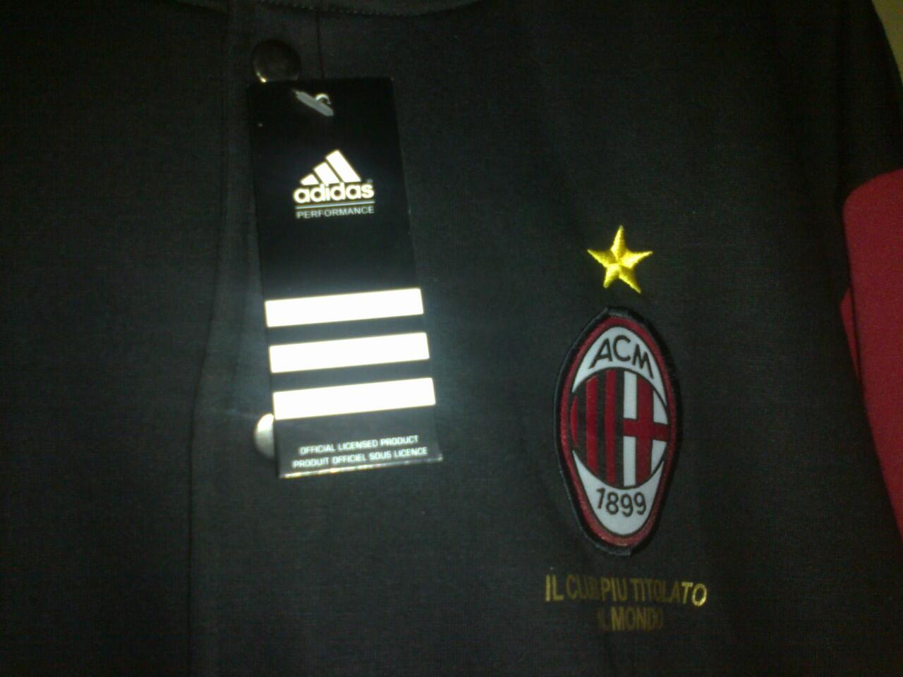 READY STOK Jaket Varsity AC MILAN