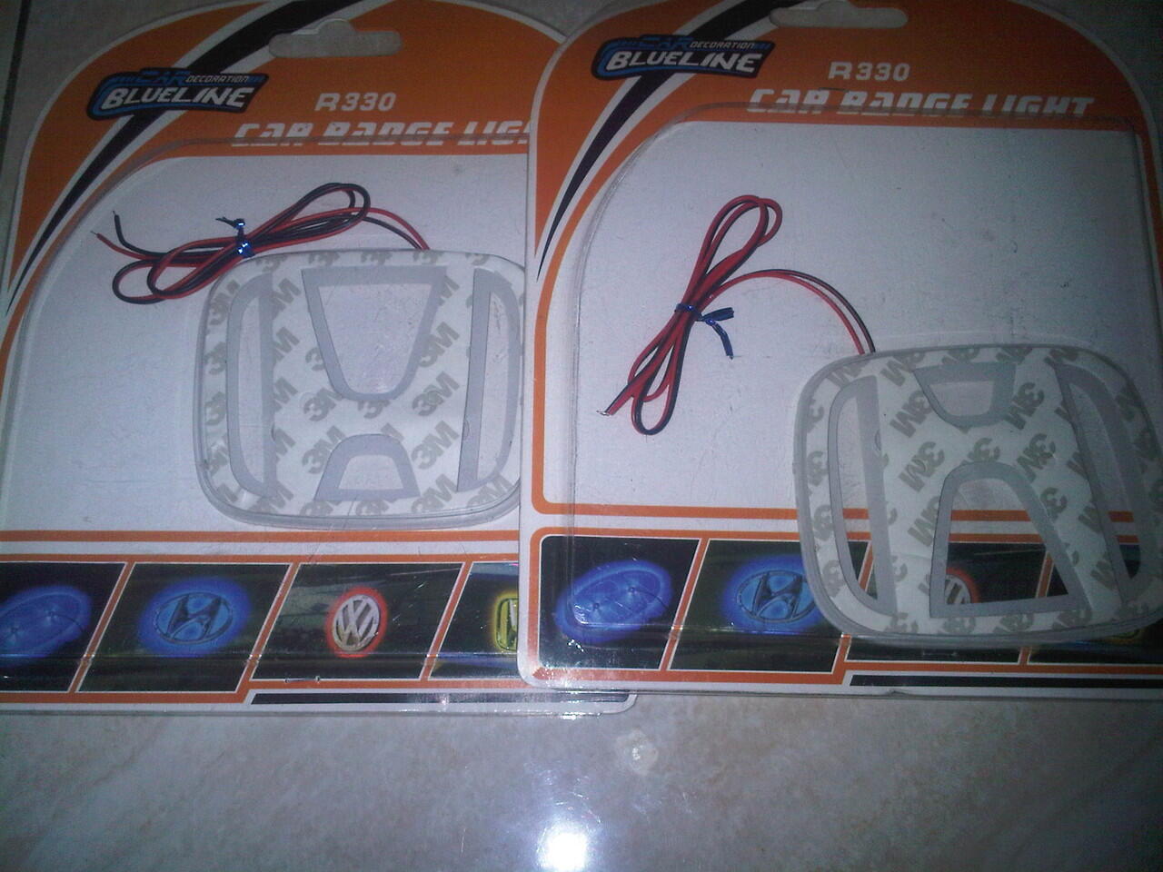 Jual Murah Emblem Light Warna Biru Logo Honda