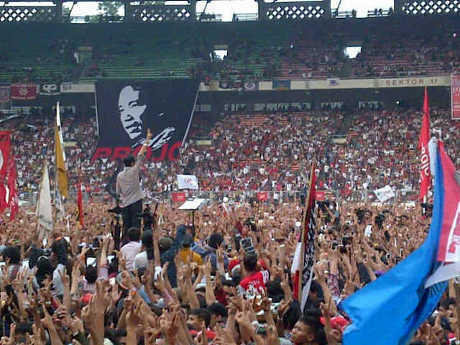 Apa yang terjadi ketika wowo melihat lautan massa di GBK nanti sore?