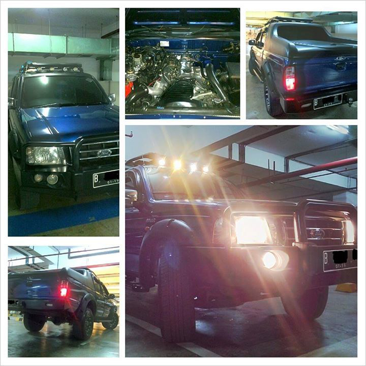 Jual Ford Ranger DC XLT 4x4 2500cc thn 2004