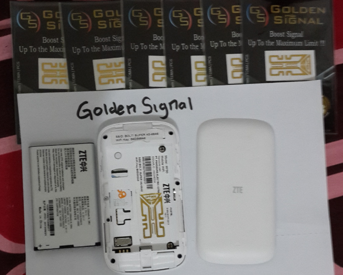 Terjual STICKER PENGUAT SIGNAL HP , MODEM & ALL GADGED 