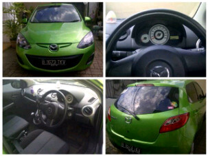 mobil mazda 2 MT 2011
