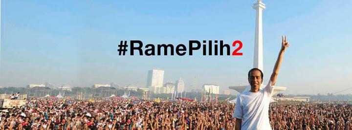 KEANEHAN FOTO KAMPANYE JOKOWI DI MONAS (NO RUSUH !!)