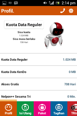VOUCHER INTERNET TRI 3 THREE 1GB GOOOL , SMS , 100MB , PULSA indie DISKON UP TO 65%