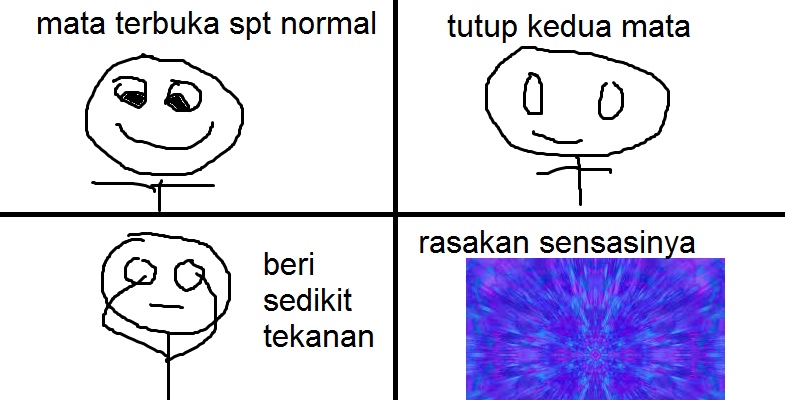 PHOSPHENE, jelajahi dunia warna dengan cara menutup mata 