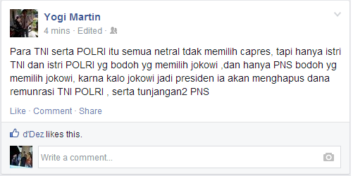 ANE HERAN GAN, 2014 MASIH ADA SISWA SMA KAYA DIA