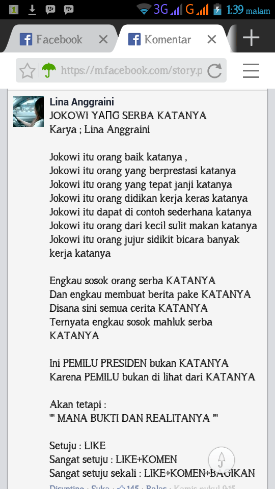 Ada 5 pihak yg sangat takut jika JOKOWI-JK menang