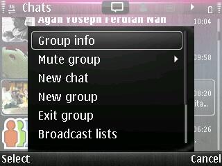 Review Whatsapp on Nokia Symbian S60V3 (+PIC)