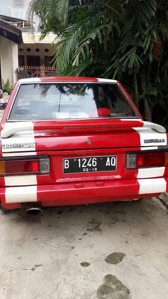 Dijual Toyota Corolla DX merah Bagus