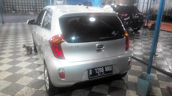 Jual Cepat KIA All New Picanto A/T 2012 Silver Mulussss 99%
