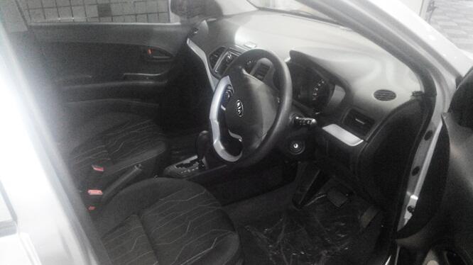 Jual Cepat KIA All New Picanto A/T 2012 Silver Mulussss 99%